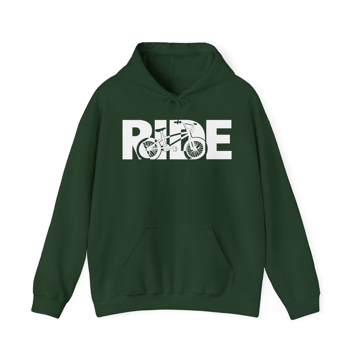 RIDE BMX Hoodie | BMX Bike Graphic | Gildan Hoodie