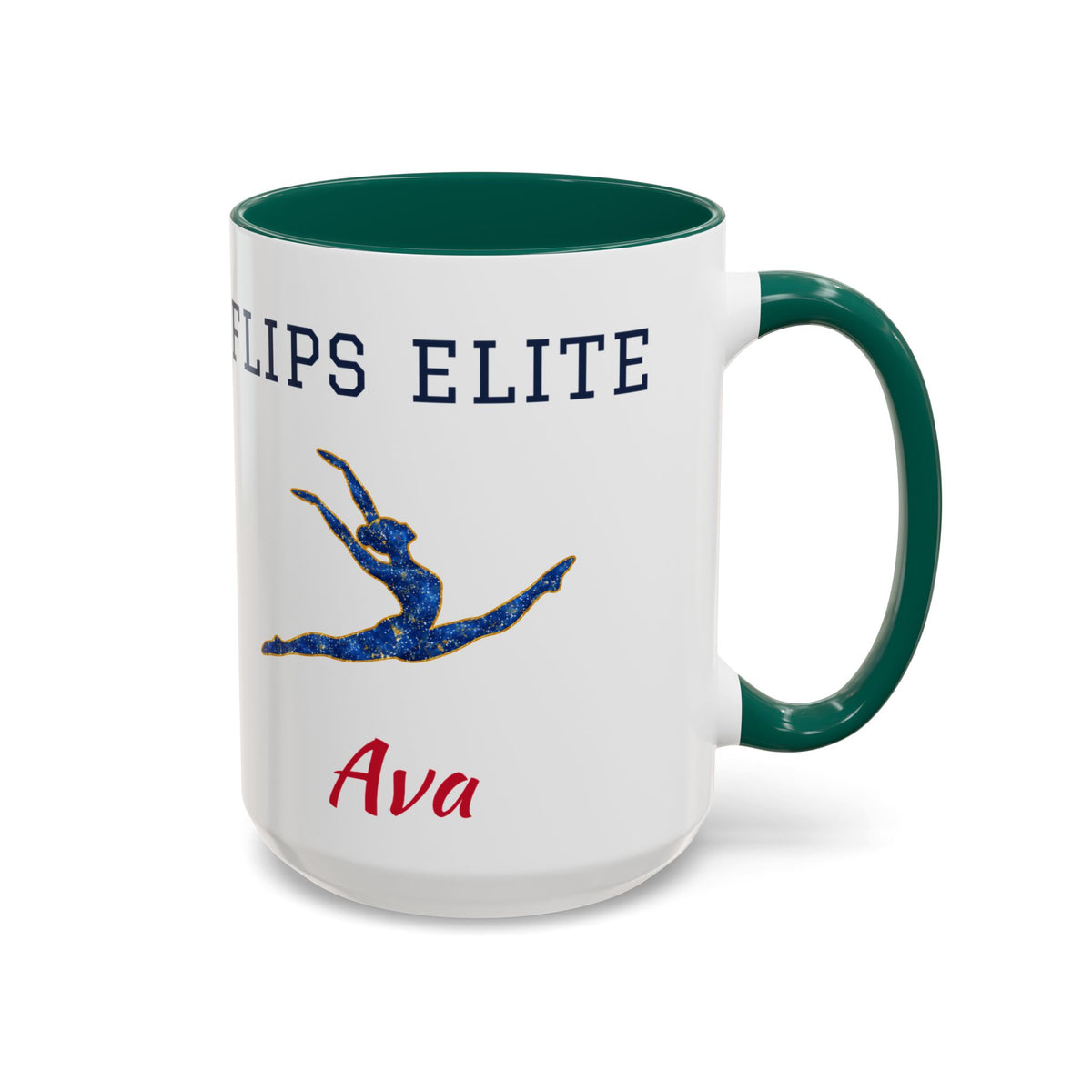 Personalized Gymnastics Mom Mug - Proud Today. Proud Always. | Custom Team Name & Gymnast Name | Gymnastics Dad, Grandma Gift | 15 oz