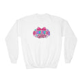 Gymnastics Girl Youth Sweatshirt | Girls Gymnastics Youth Crewneck
