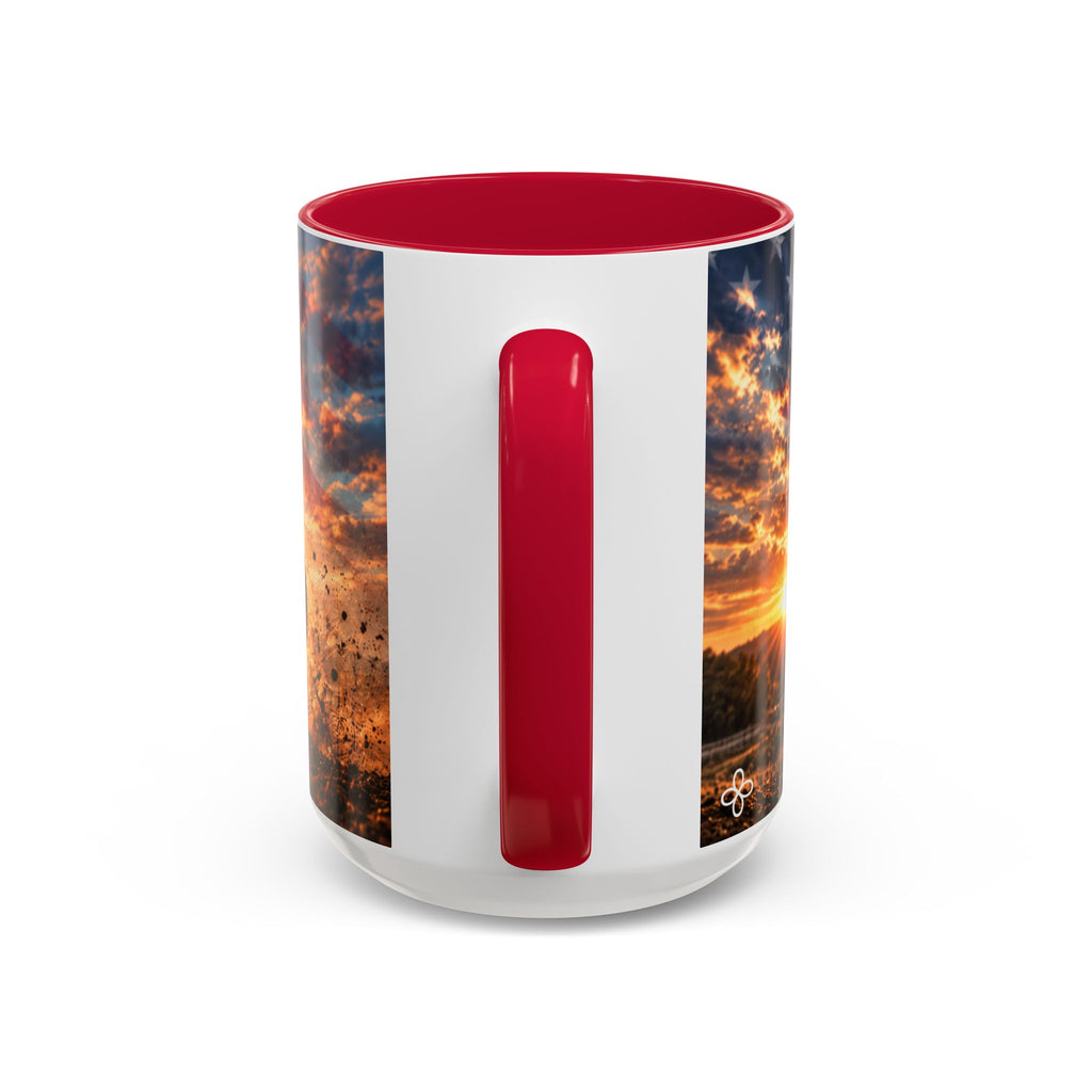 Send It - The Biggest Jumps Begin with Belief | 15 oz Motocross Dirt Bike Mug, Coffee Cup