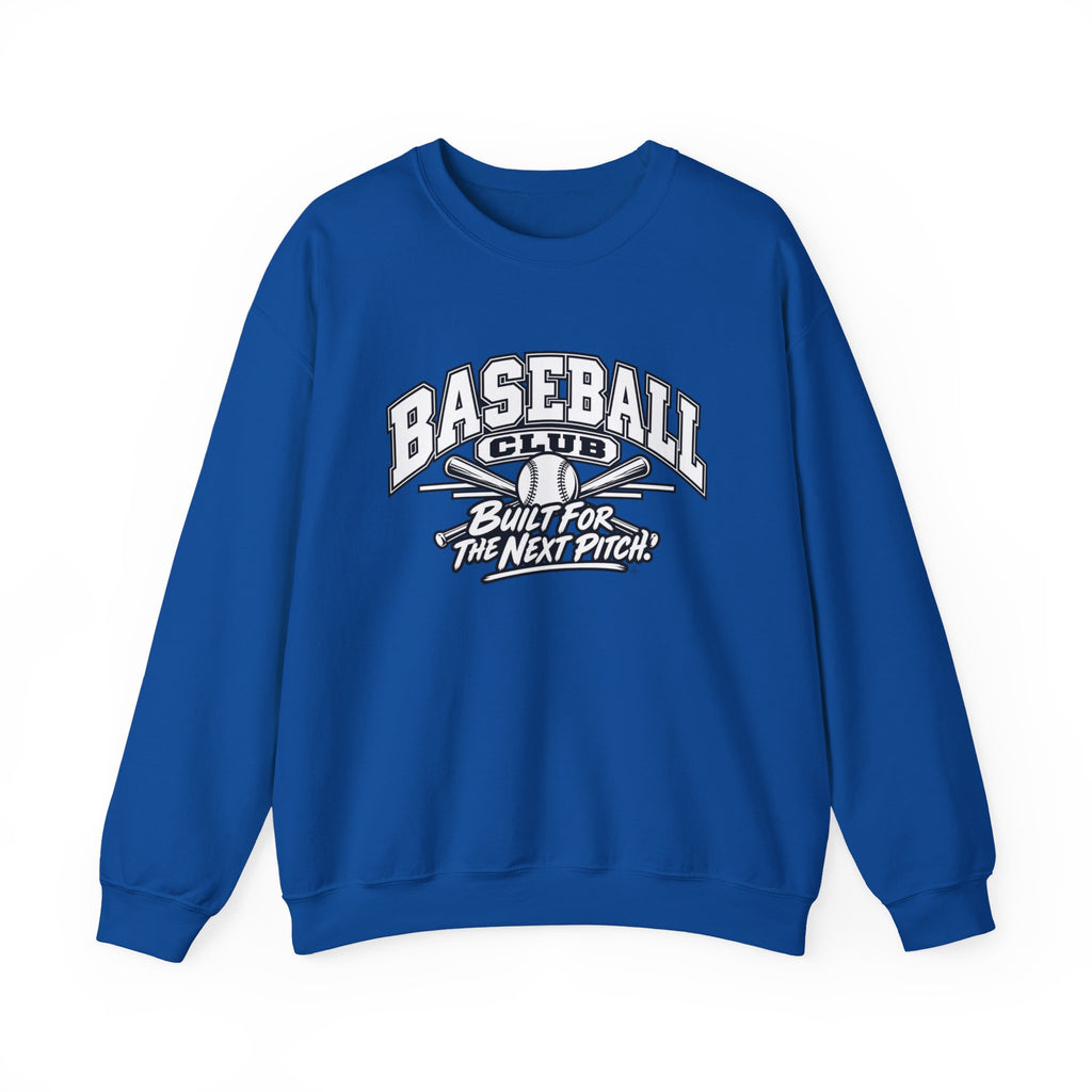 Baseball Club Sweatshirt | Built for the Next Pitch | Baseball Gildan Crewneck