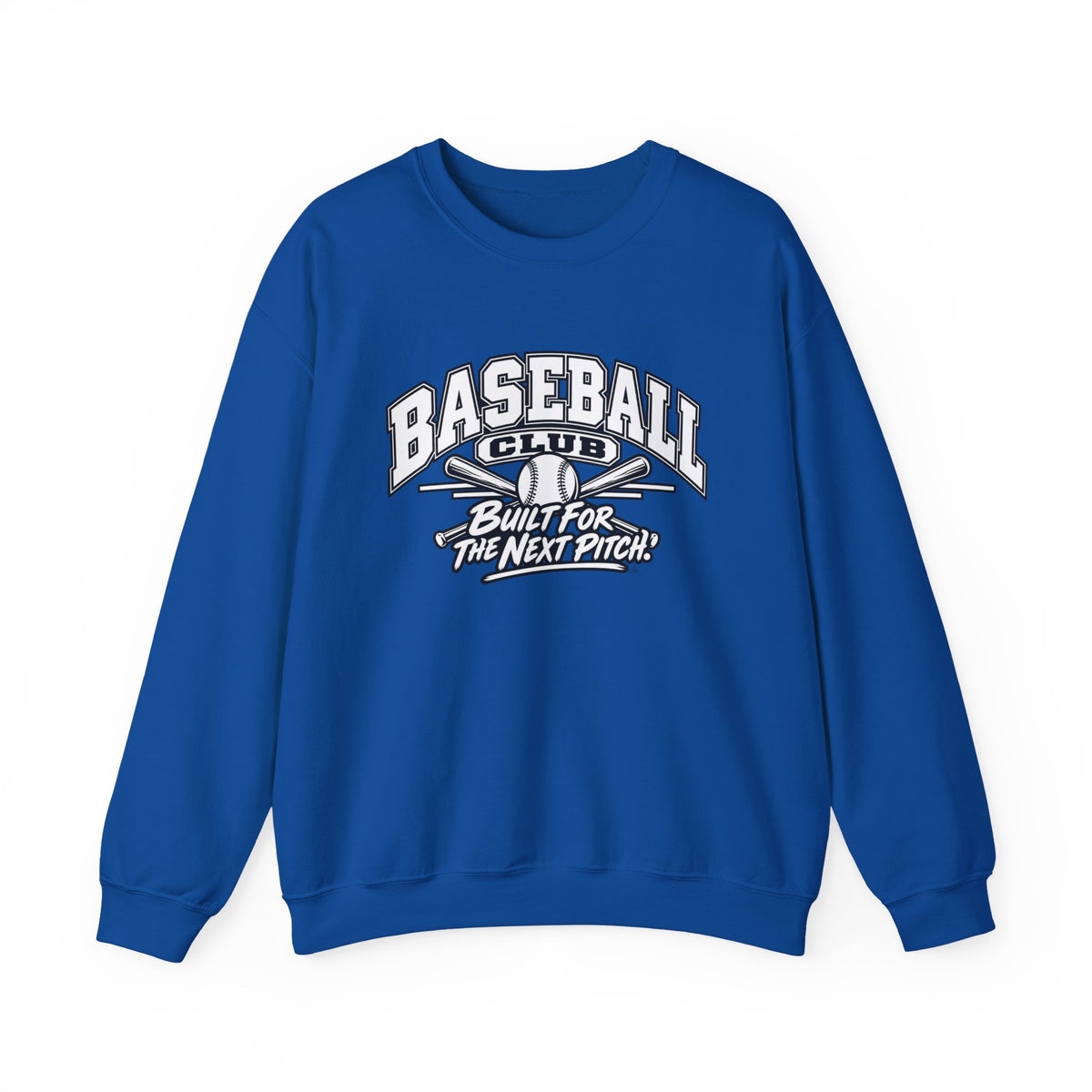Baseball Club Sweatshirt | Built for the Next Pitch | Baseball Gildan Crewneck
