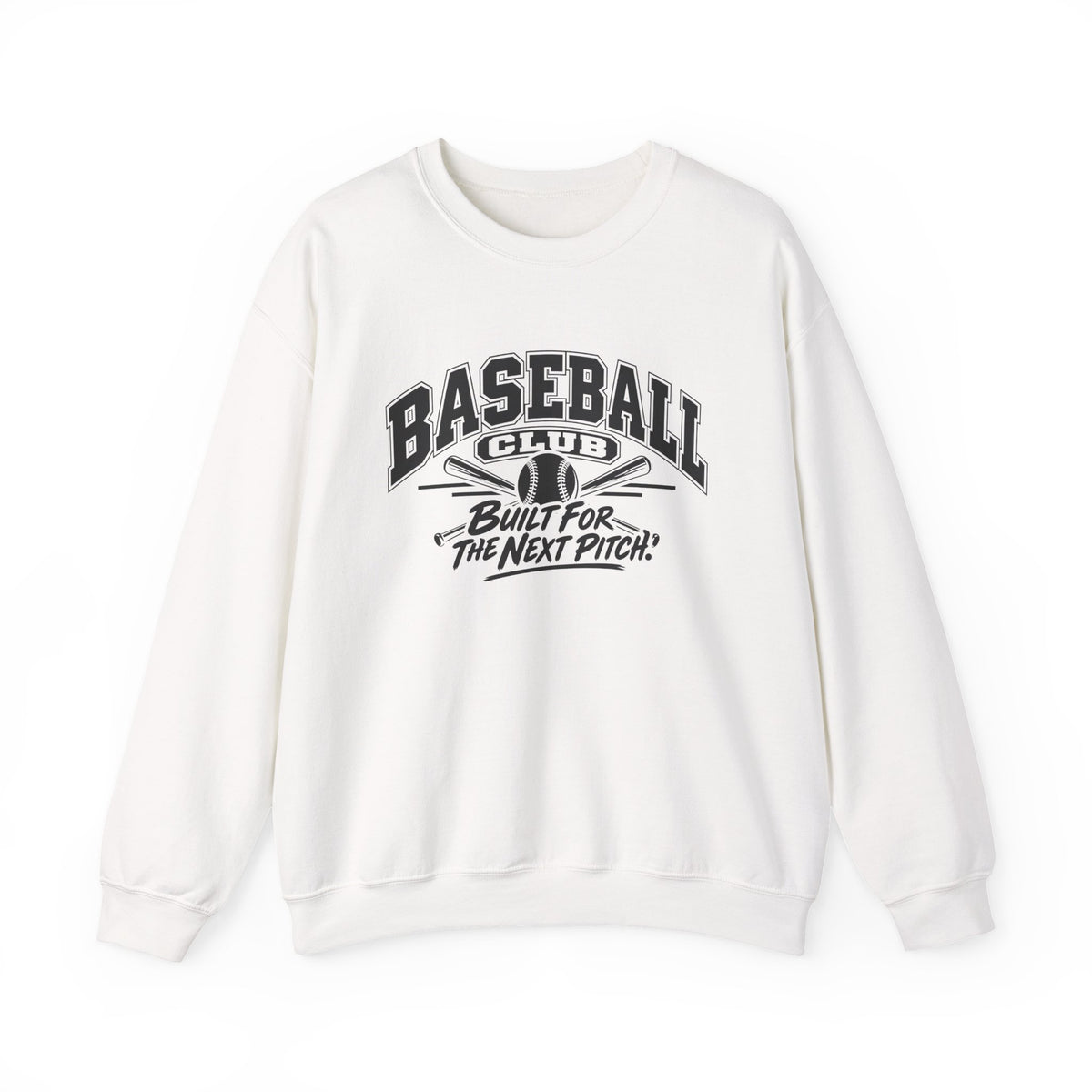 Baseball Club Sweatshirt | Built for the Next Pitch | Baseball Gildan Crewneck
