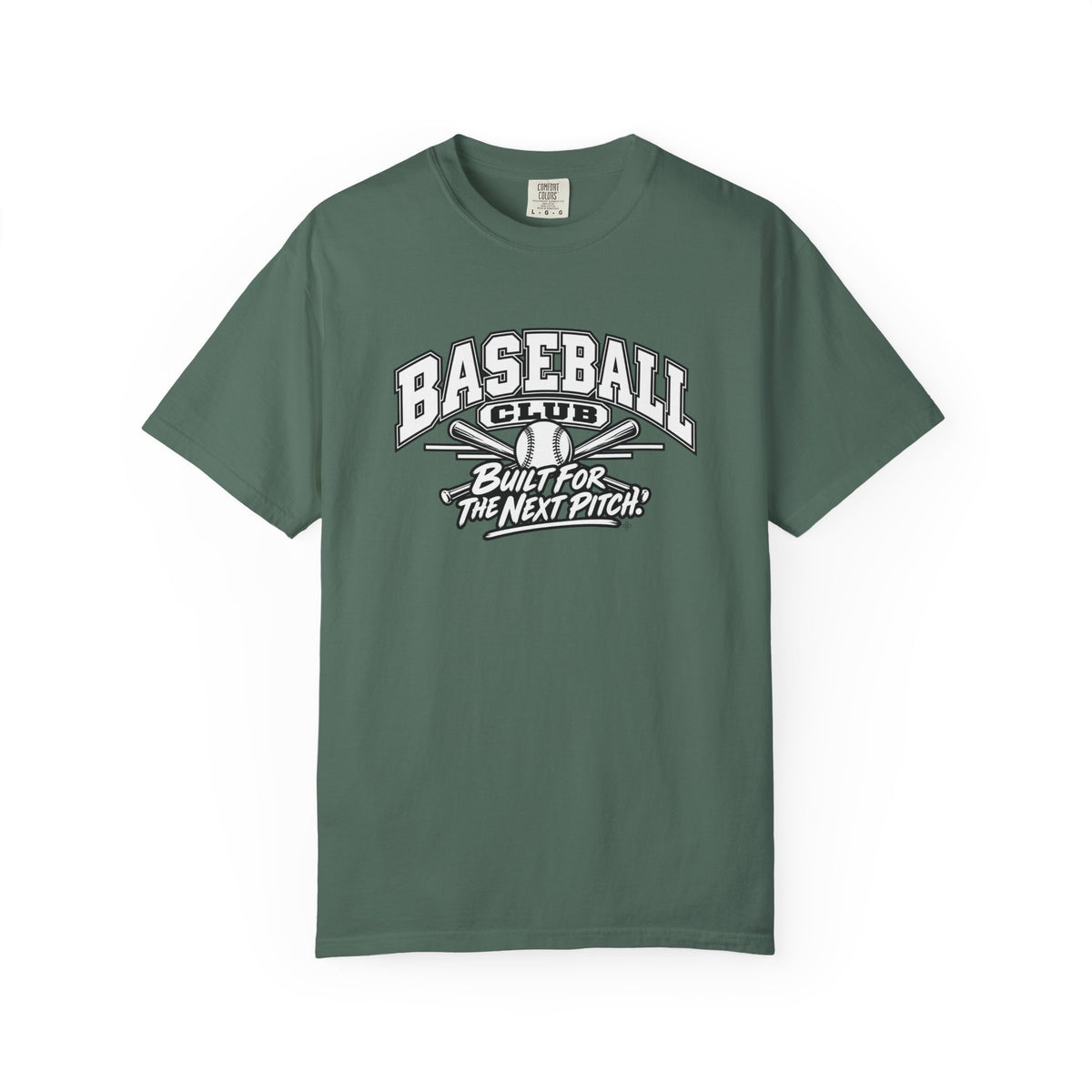 Baseball Club T-Shirt | Built for the Next Pitch | Baseball Comfort Colors Tee
