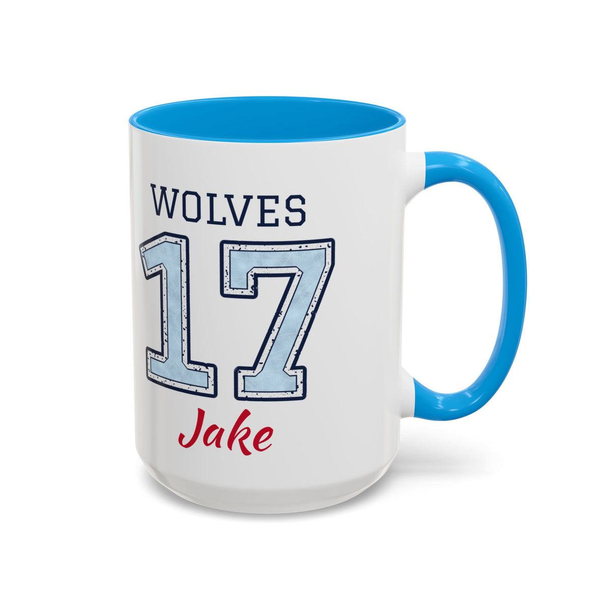 Personalized Hockey Mom Mug - Proud Today. Proud Always. | Custom Team Name, Number & Player Name | Hockey Dad, Grandma Gift | 15 oz