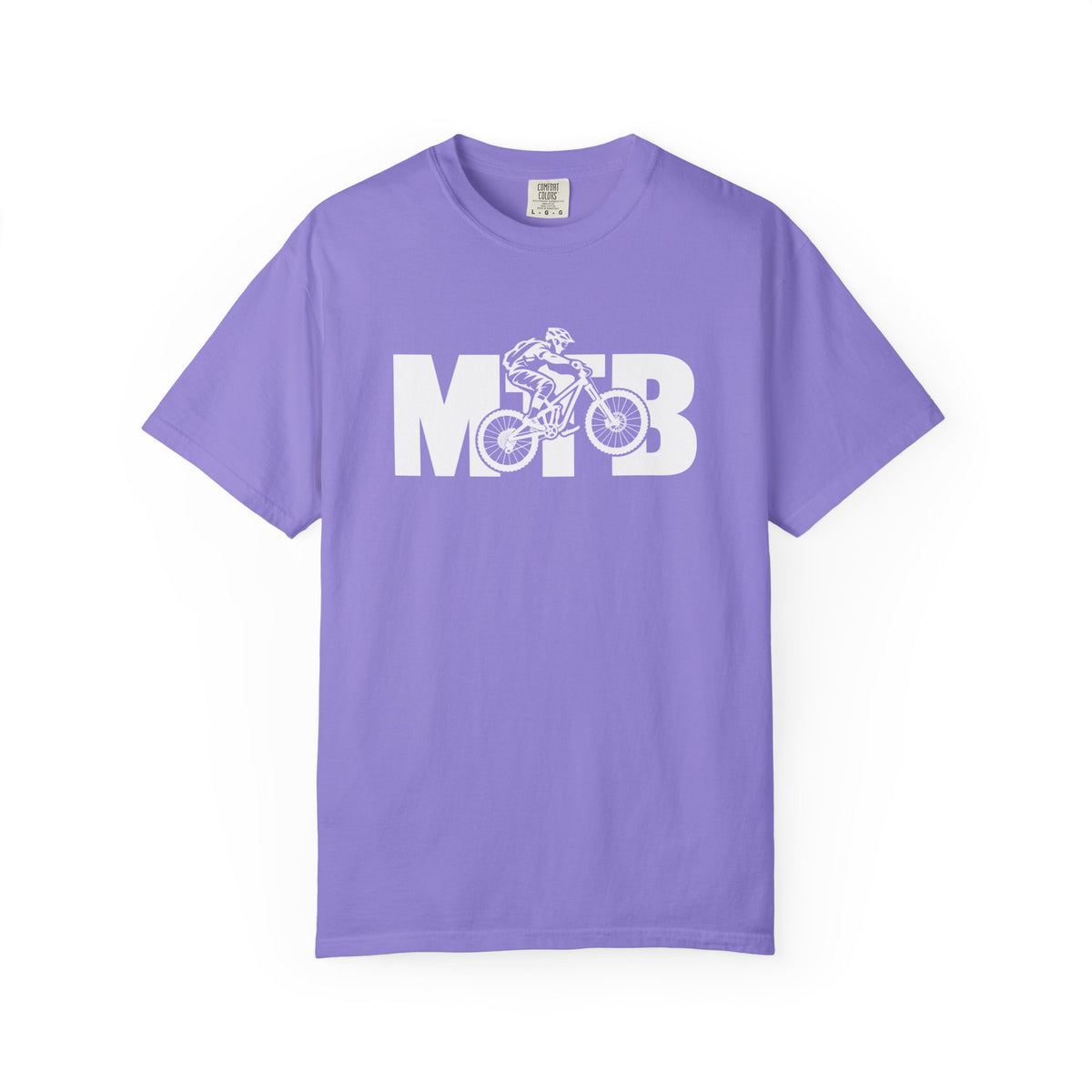 MTB Mountain Bike T-Shirt | Mountain Bike Rider Graphic | Comfort Colors Tee