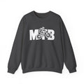 MTB Mountain Bike Sweatshirt | Mountain Bike Rider Graphic | Gildan Crewneck