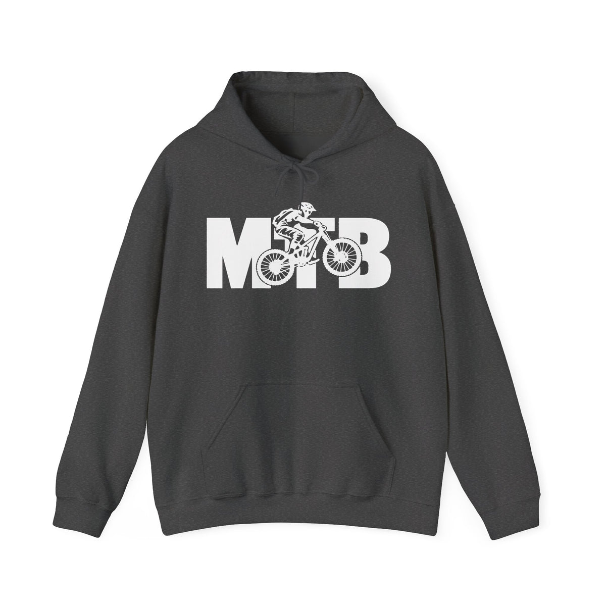 MTB Mountain Bike Hoodie | Mountain Bike Rider Graphic | Gildan Hoodie