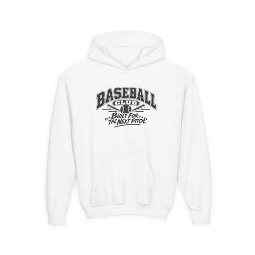 Baseball Club Youth Hoodie | Built for the Next Pitch | Kids Baseball Youth Hoodie