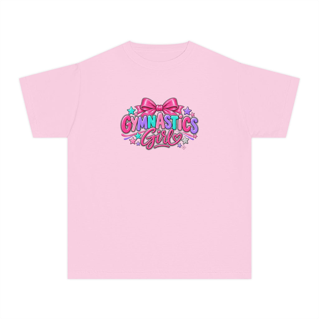 Gymnastics Girl Youth T-Shirt | Girls Gymnastics Comfort Colors Youth Tee
