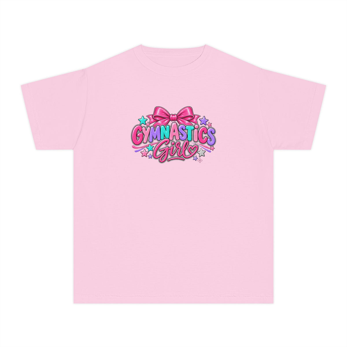Gymnastics Girl Youth T-Shirt | Girls Gymnastics Comfort Colors Youth Tee