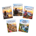 Inspirational & Encouragement Greeting Cards – Set of 5 with Envelopes, Inspirational Art Pack
