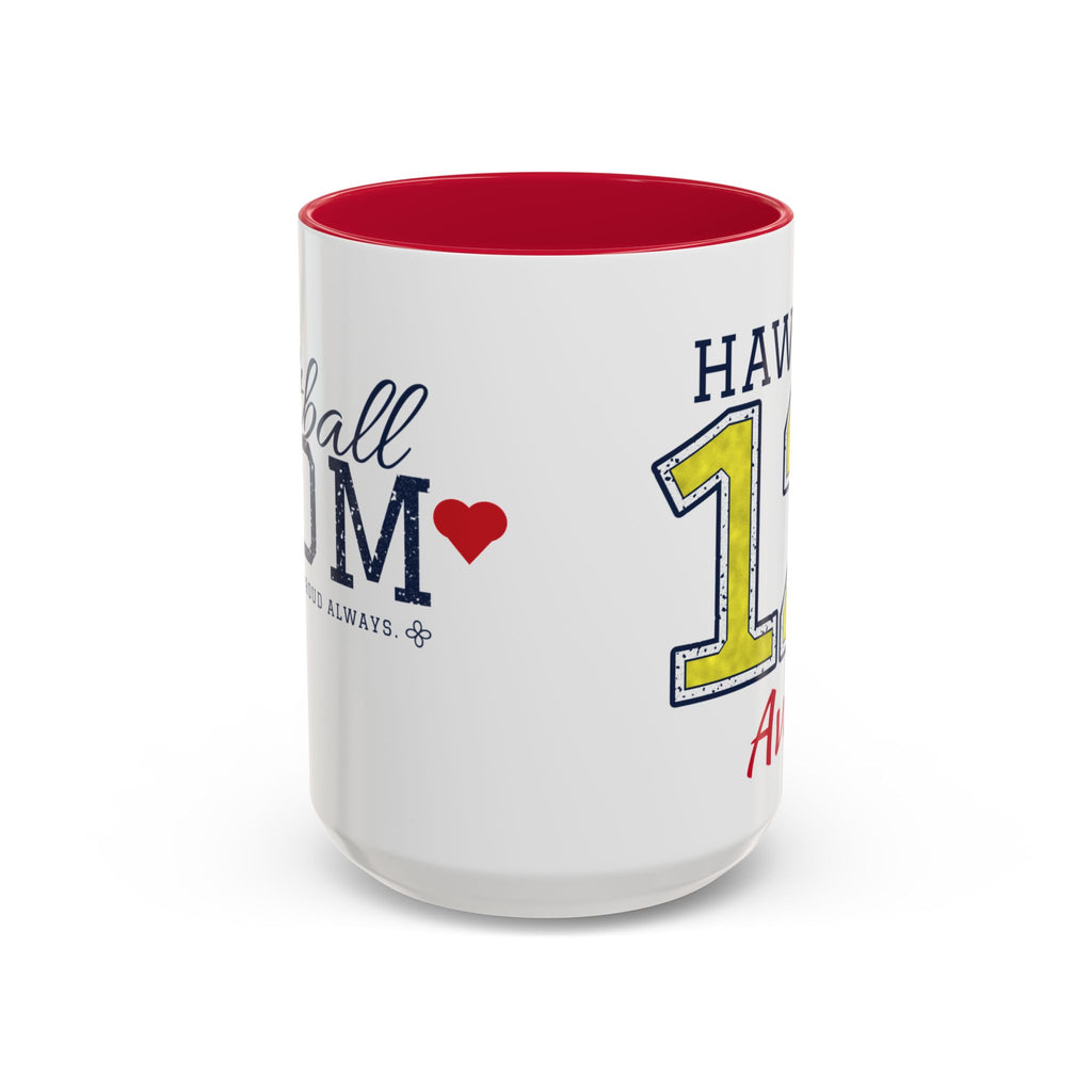 Personalized Softball Mom Mug - Proud Today. Proud Always. | Custom Team Name, Number & Player Name | Softball Dad, Grandma Gift | 15 oz