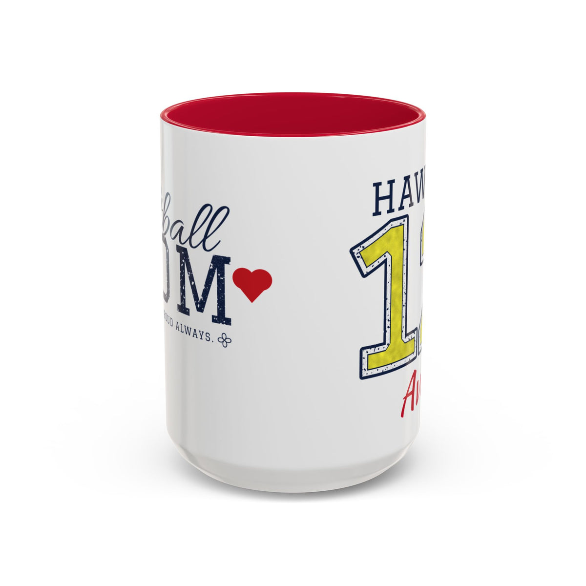 Personalized Softball Mom Mug - Proud Today. Proud Always. | Custom Team Name, Number & Player Name | Softball Dad, Grandma Gift | 15 oz