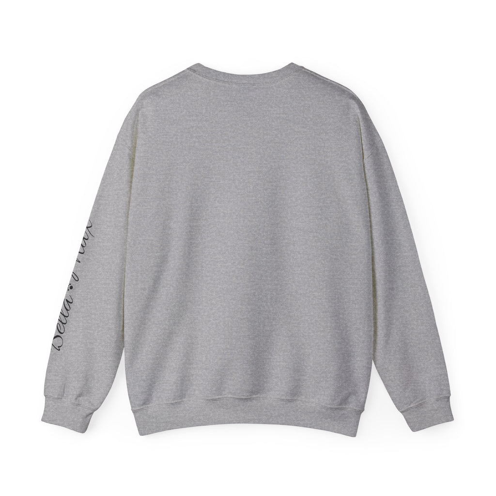 Personalized Cat Mama Sweatshirt - Loved Better Every Day | Pet Names on Sleeve | Choose Your Style | Custom Cat Mom Gift | Gildan Sweatshirt