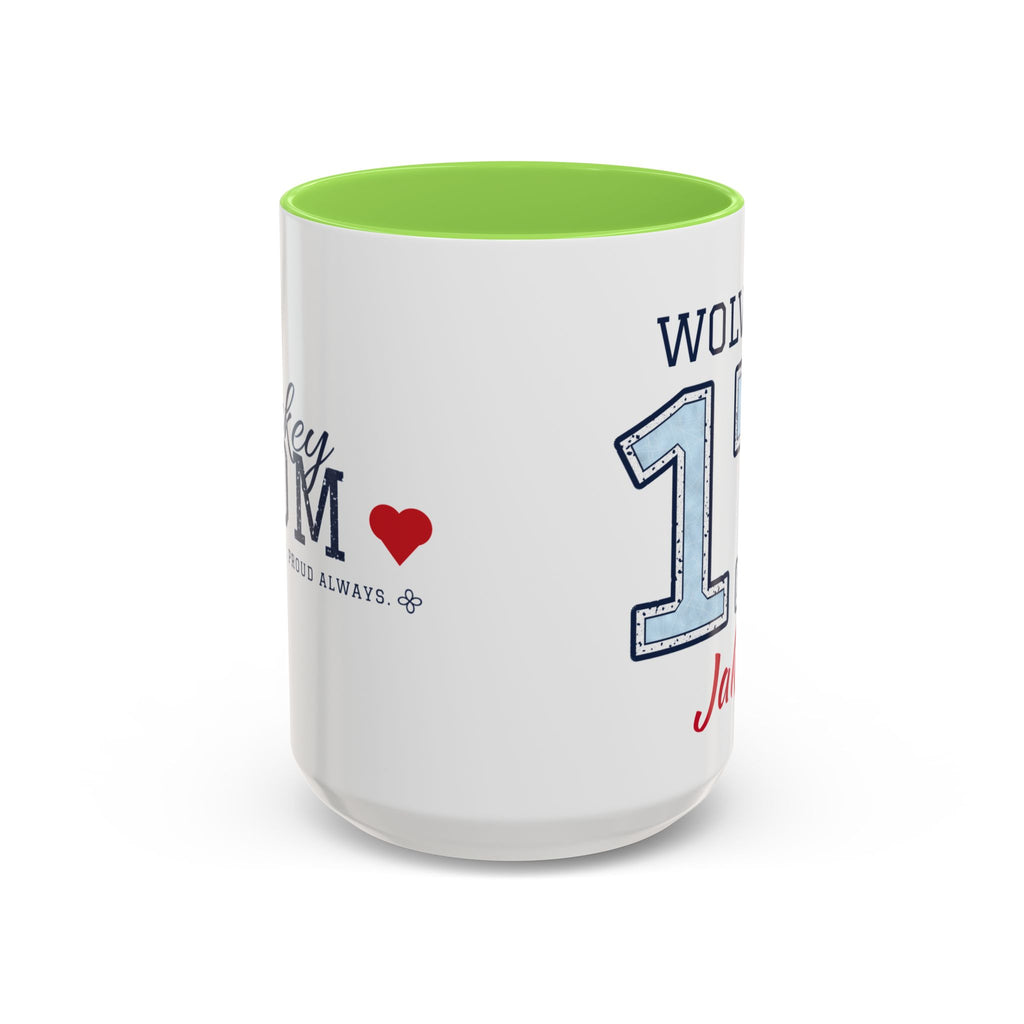 Personalized Hockey Mom Mug - Proud Today. Proud Always. | Custom Team Name, Number & Player Name | Hockey Dad, Grandma Gift | 15 oz
