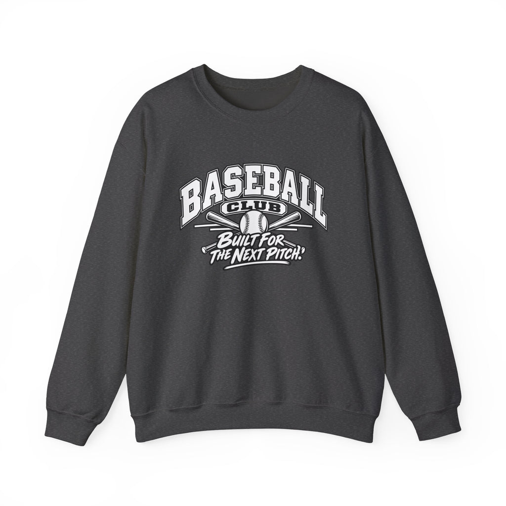Baseball Club Sweatshirt | Built for the Next Pitch | Baseball Gildan Crewneck