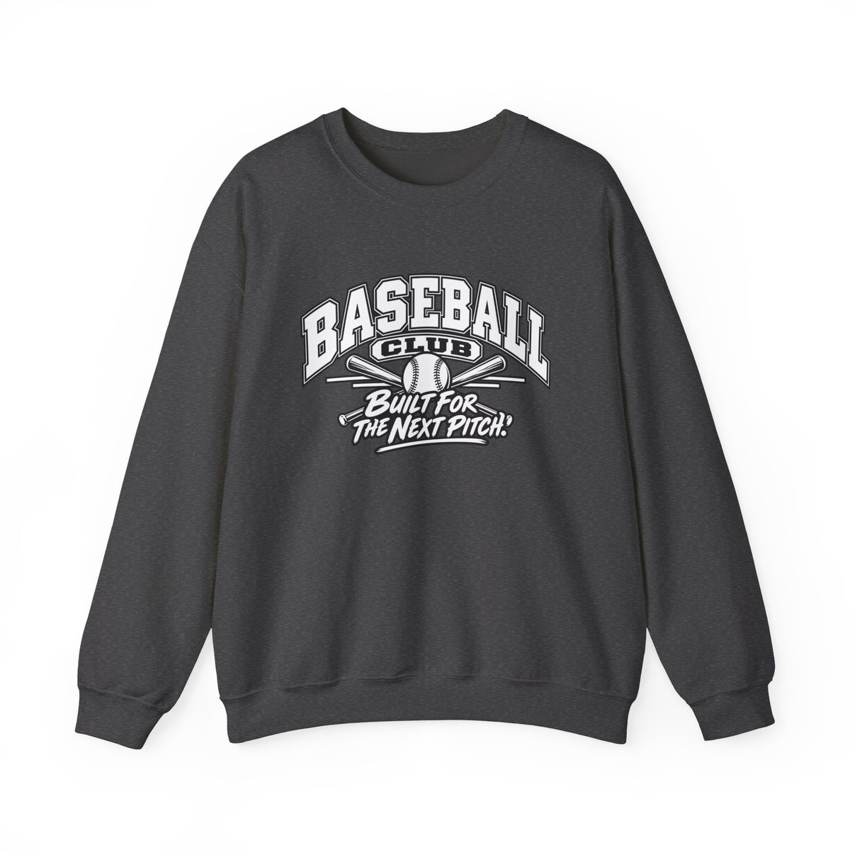 Baseball Club Sweatshirt | Built for the Next Pitch | Baseball Gildan Crewneck