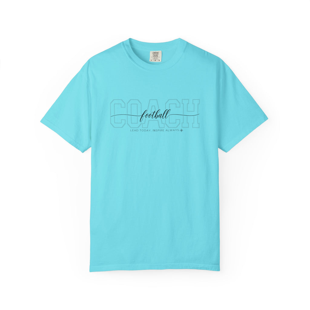 Football Coach Shirt - Lead Today. Inspire Always. | Choose Your Team Shirt Color | Comfort Colors Tee
