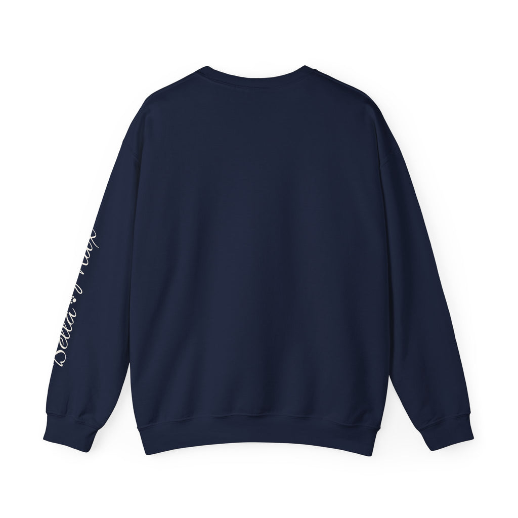 Personalized Dog Dad Sweatshirt - Loved Better Every Day | Pet Names on Sleeve | Choose Your Style | Custom Dog Dad Gift | Gildan Sweatshirt