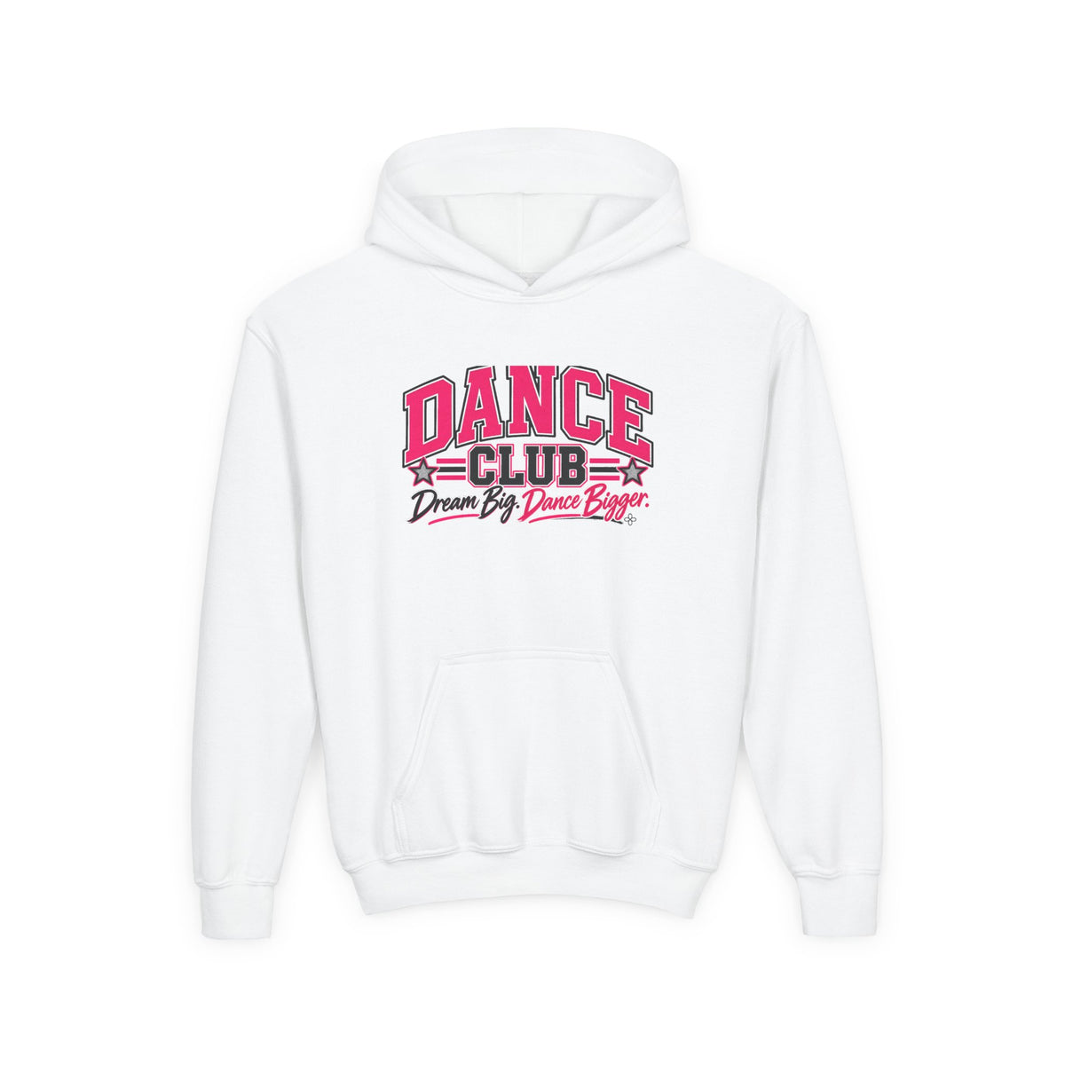Dance Club Youth Hoodie | Dream Big, Dance Bigger | Girls Dance Youth Hoodie