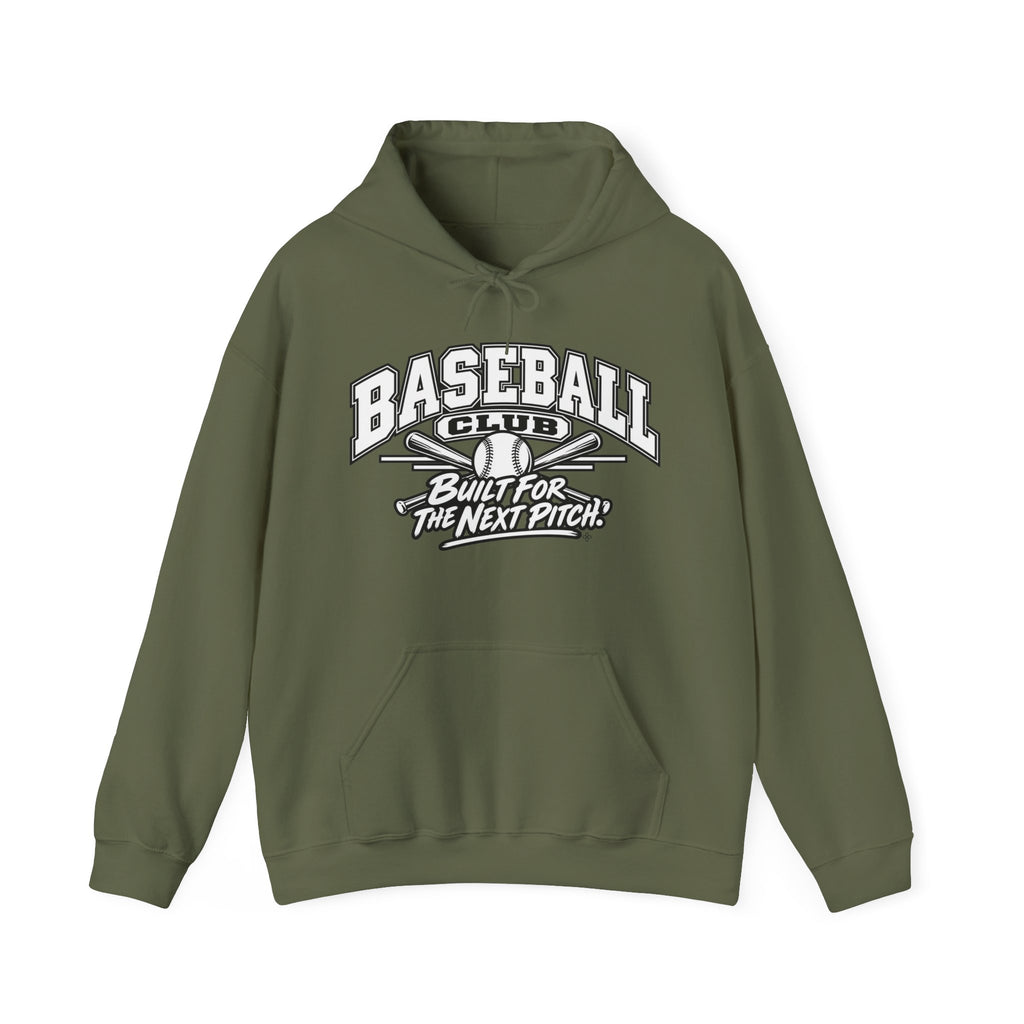 Baseball Club Hoodie | Built for the Next Pitch | Baseball Gildan Hoodie
