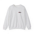 Faster Every Day Sports Car Sweatshirt | Driven to Be Better | Front Logo and Back Print | Gildan Crewneck Sweatshirt