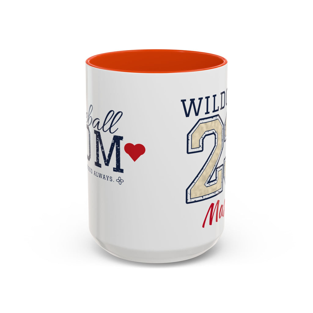 Personalized Baseball Mom Mug - Proud Today. Proud Always. | Custom Team Name, Number & Player Name | Baseball Dad, Grandma Gift | 15 oz