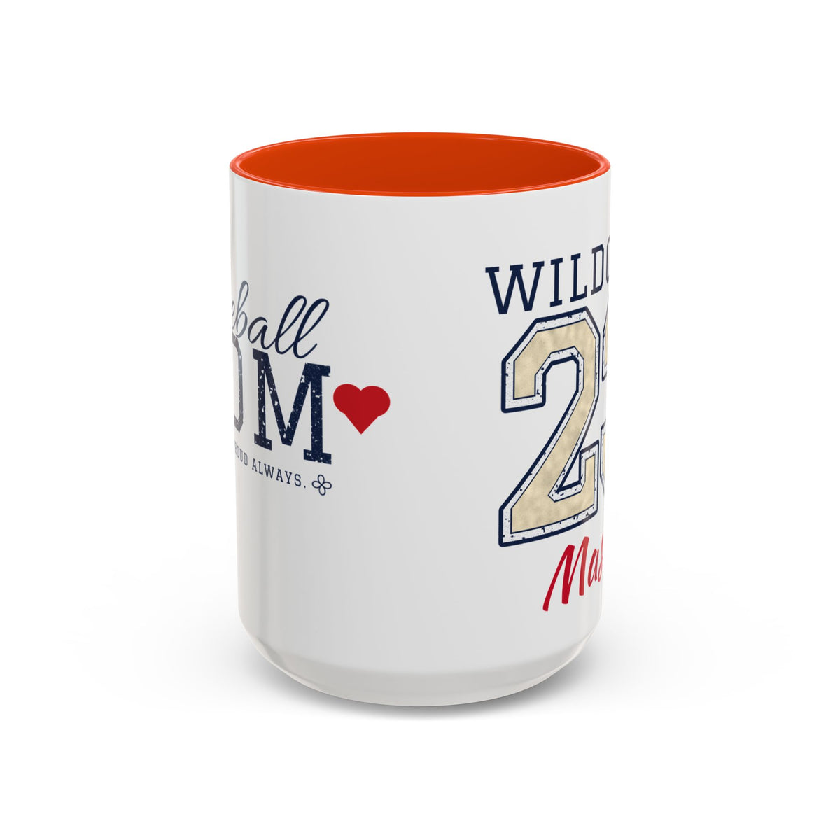 Personalized Baseball Mom Mug - Proud Today. Proud Always. | Custom Team Name, Number & Player Name | Baseball Dad, Grandma Gift | 15 oz