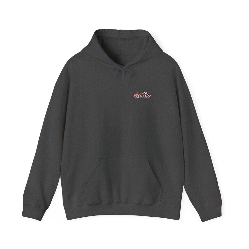 Freedom - I Was Never Meant to Stay Grounded | Motocross Dirt Bike Hoodie | Front Logo and Back Print | Gildan Hoodie