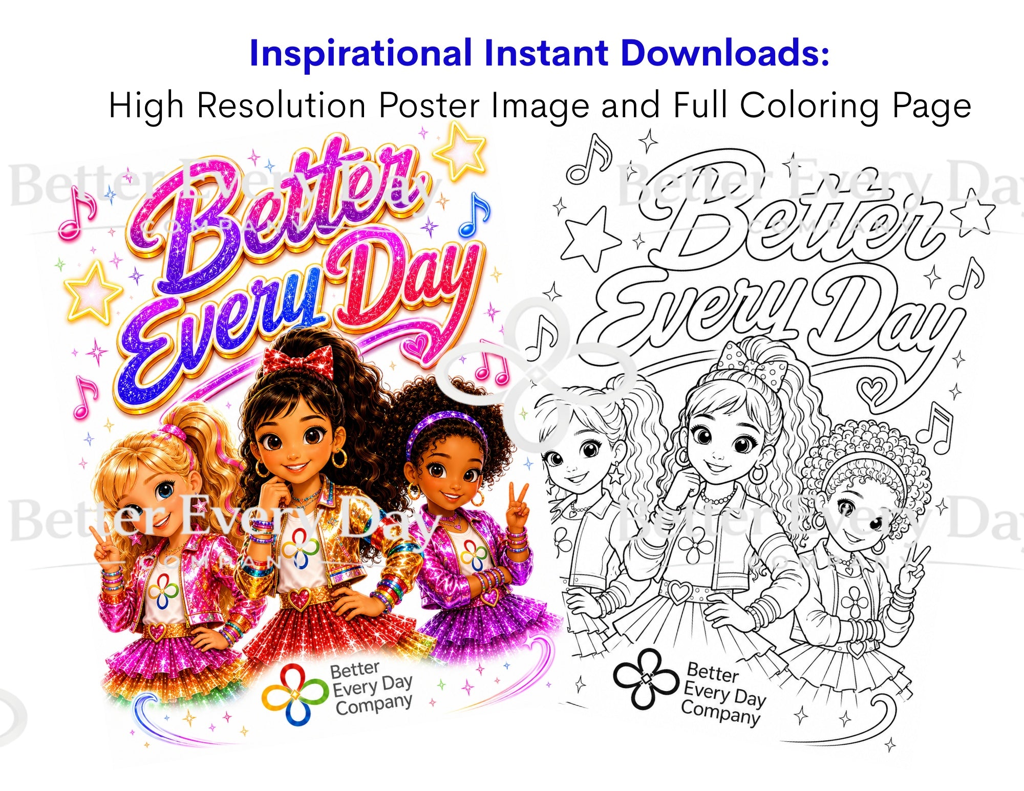 Better Every Day Song MP3 BUNDLE by the Smartte Girls
