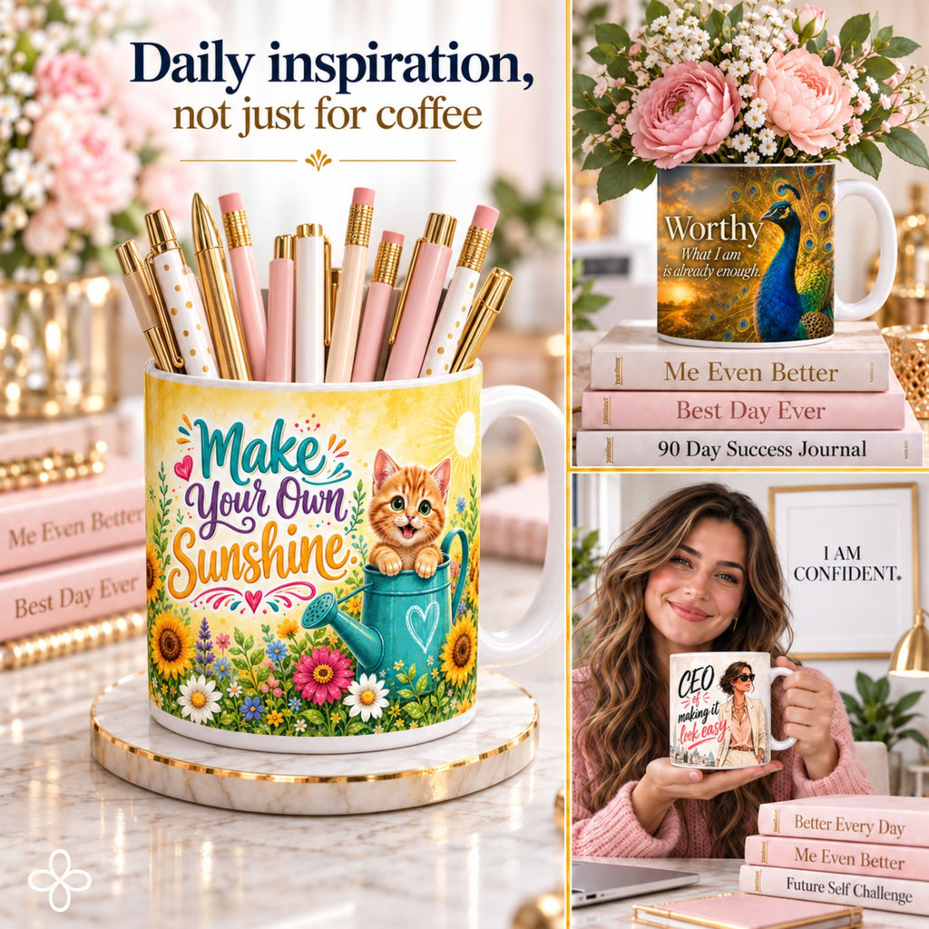Delegation Sounds Amazing in Theory - 15 oz Women in Business Mug, Coffee Cup, CEO Mug