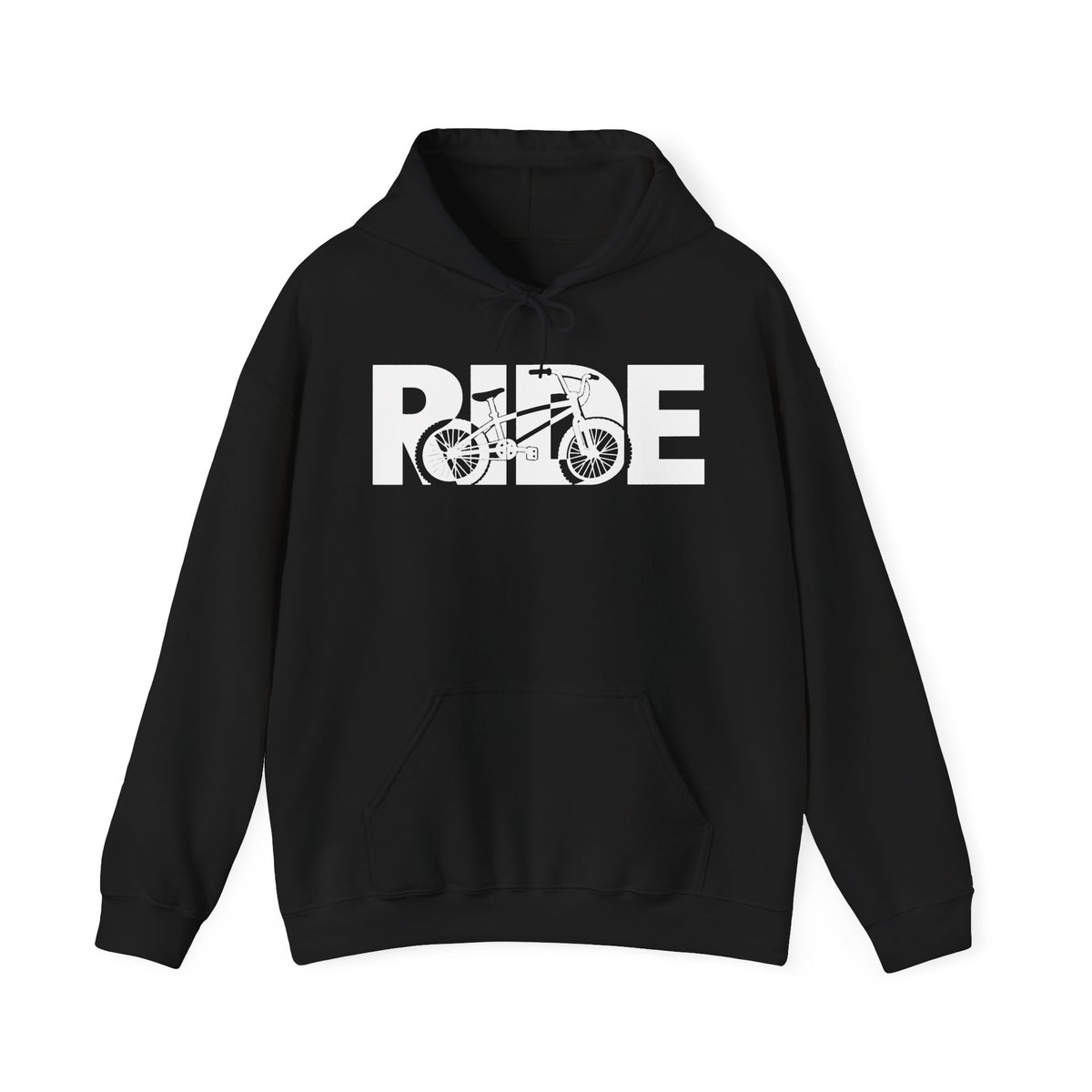 RIDE BMX Hoodie | BMX Bike Graphic | Gildan Hoodie