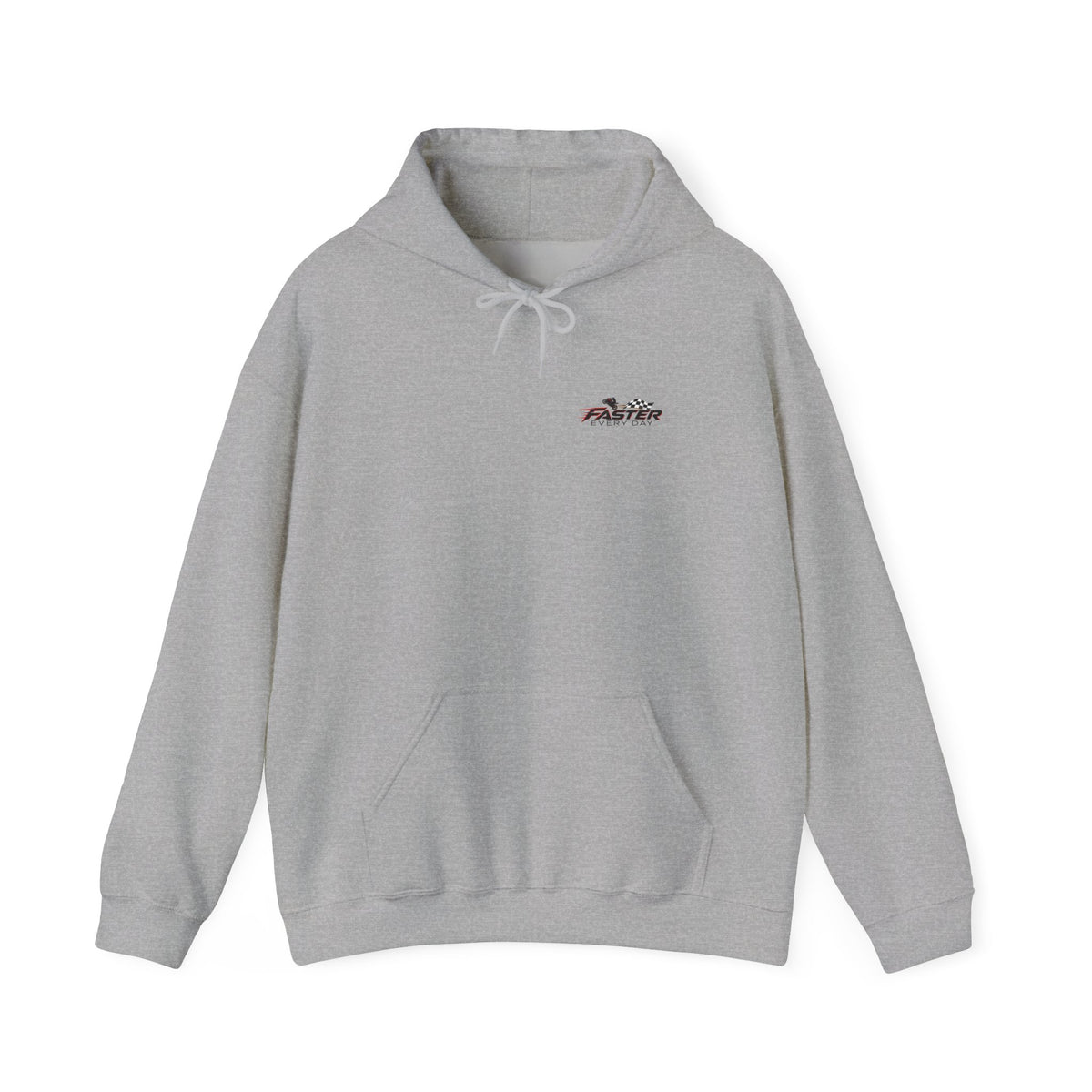 Fearless - Fear May Speak, But It No Longer Decides | Motorcycle Wheelie Hoodie | Front Logo and Back Print | Gildan Hoodie