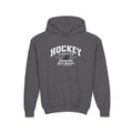 Hockey Department Youth Hoodie | Dream Big, Play Bigger | Kids Hockey Youth Hoodie