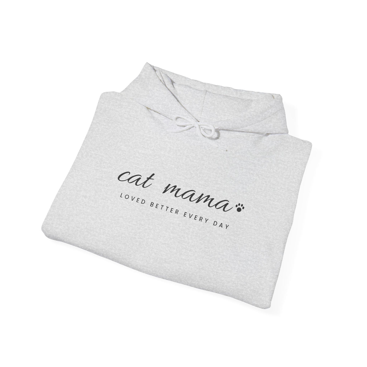 Personalized Cat Mama Hoodie - Loved Better Every Day | Pet Names on Sleeve | Choose Your Style | Custom Cat Mom Gift | Gildan Hoodie