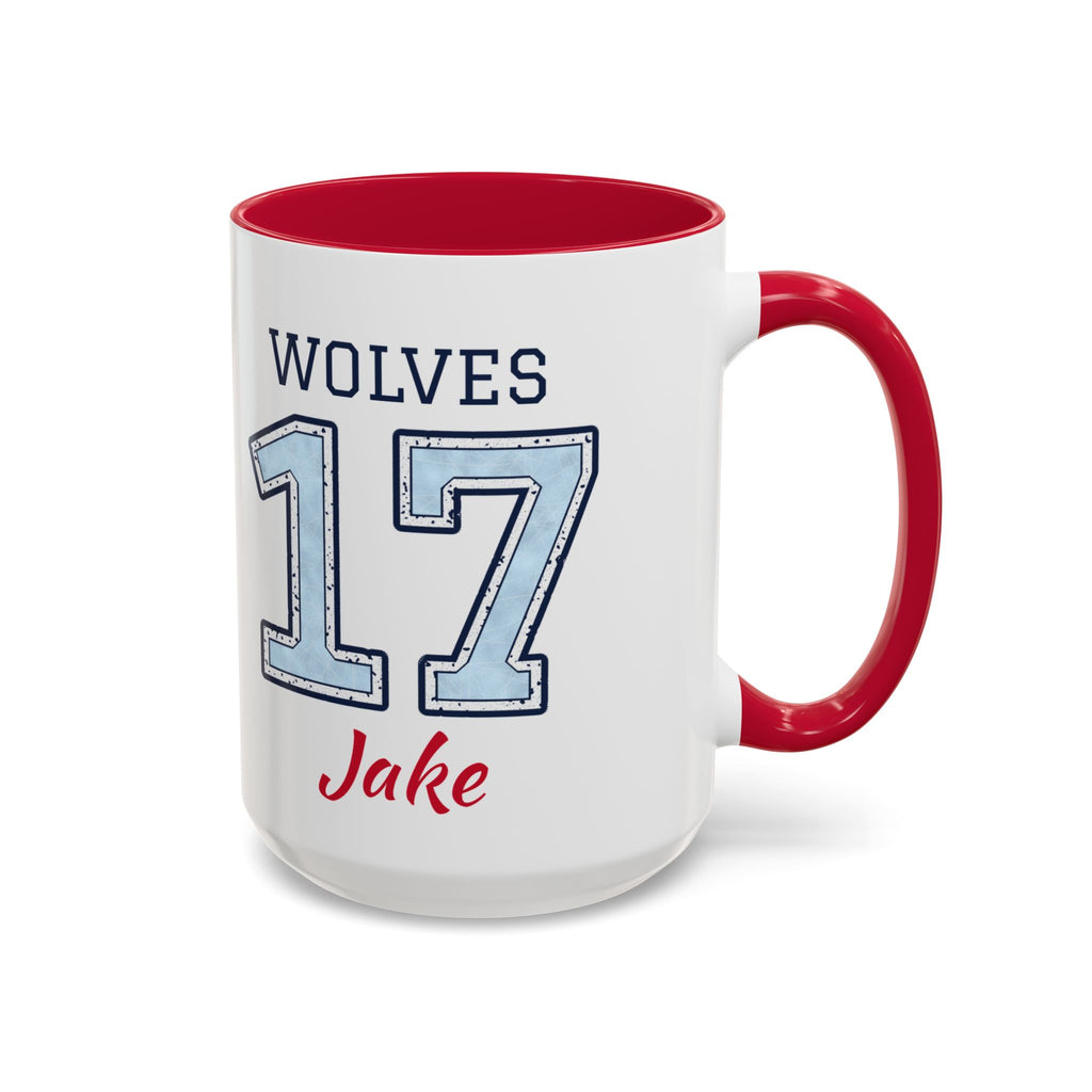 Personalized Hockey Mom Mug - Proud Today. Proud Always. | Custom Team Name, Number & Player Name | Hockey Dad, Grandma Gift | 15 oz