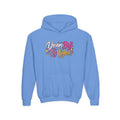 Dream Big Fly Higher Youth Hoodie | Gymnast Gift | Girls Gymnastics Youth Hoodie