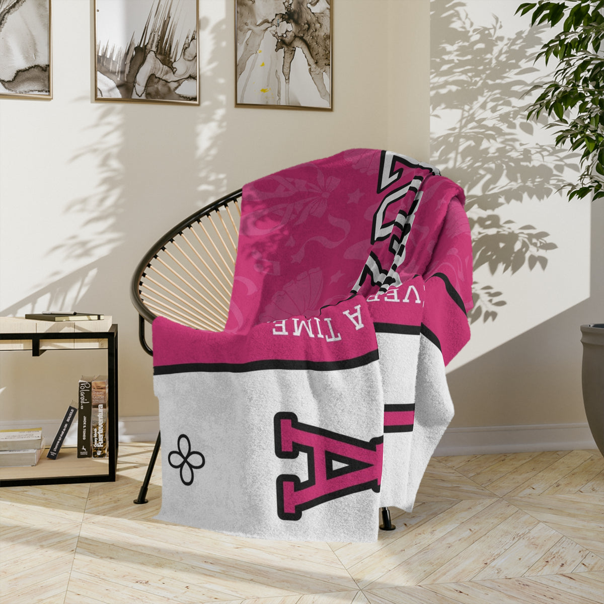 Personalized Dance Blanket - Varsity Split Design | Custom Team Name, Class Year & Dancer Name | Dancer, Recital Gift | Plush Throw