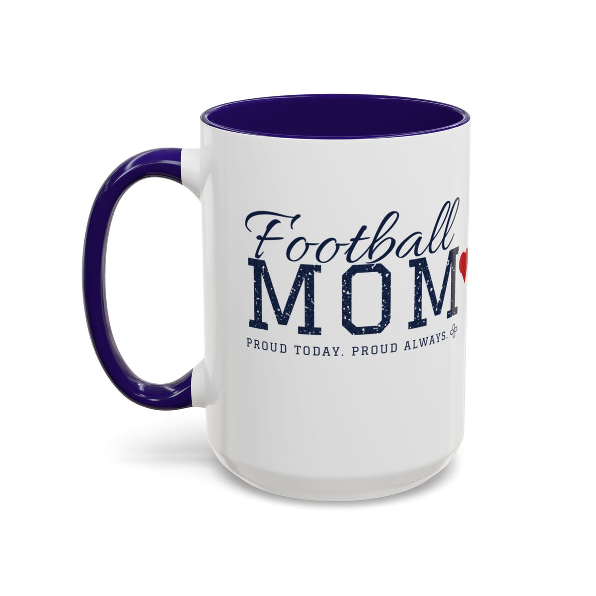 Personalized Football Mom Mug - Proud Today. Proud Always. | Custom Team Name, Number & Player Name | Football Dad, Grandma Gift | 15 oz