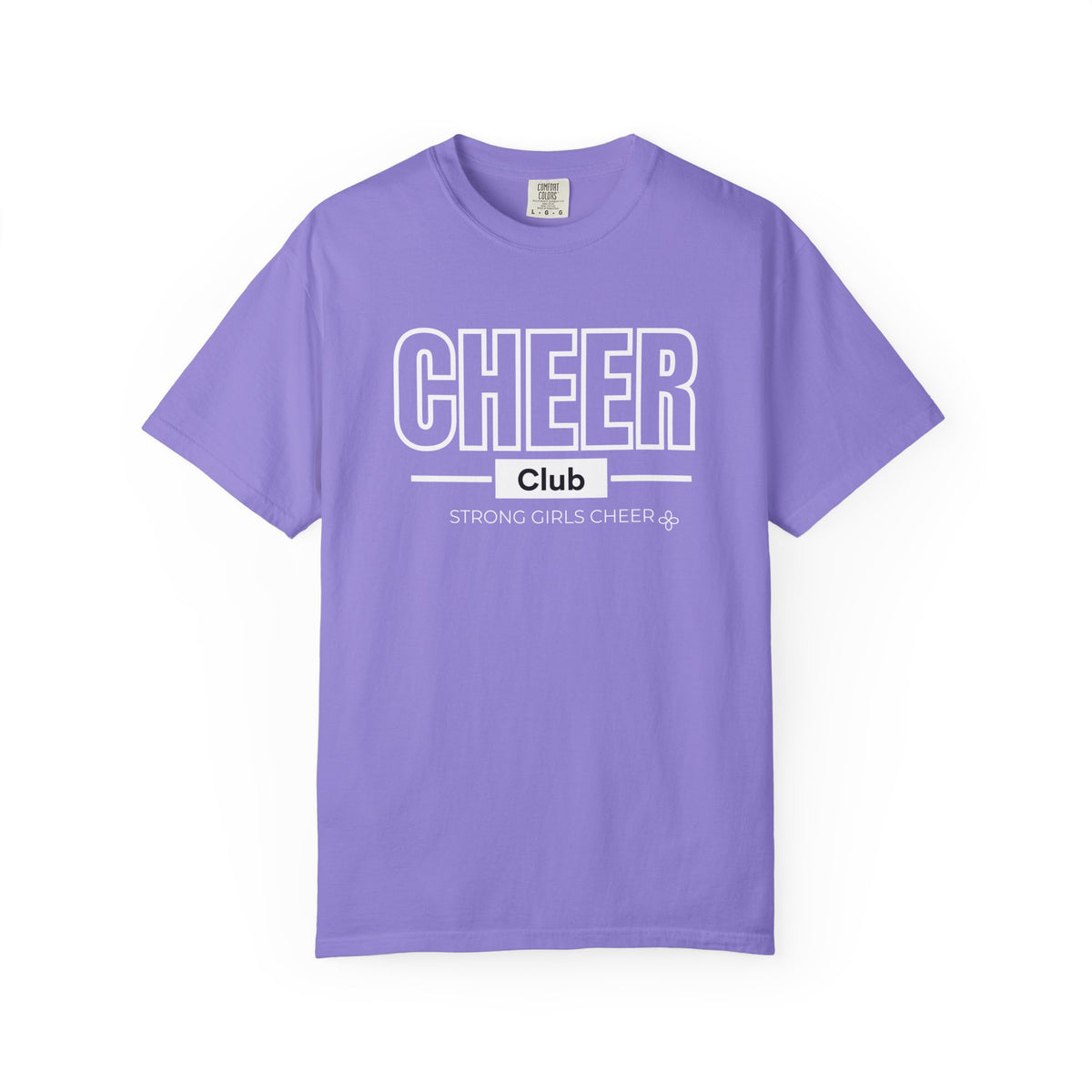 Cheer Club T-Shirt | Strong Girls Cheer | Cheer Comfort Colors Tee
