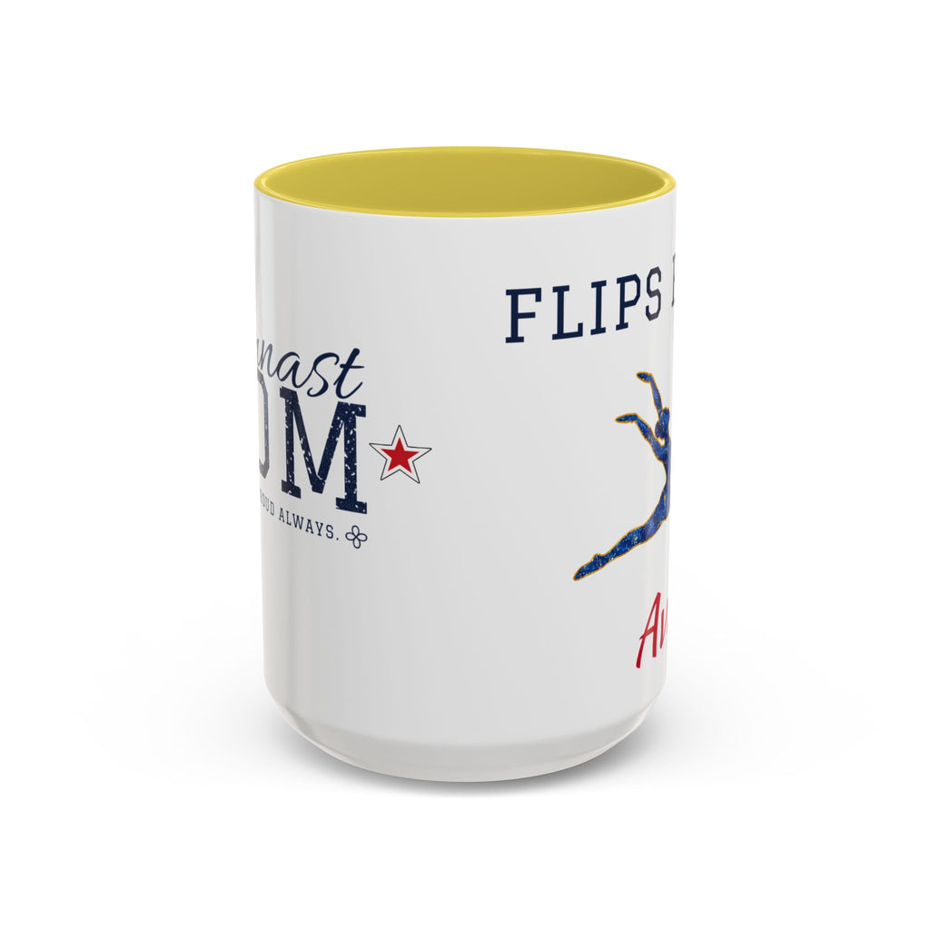 Personalized Gymnastics Mom Mug - Proud Today. Proud Always. | Custom Team Name & Gymnast Name | Gymnastics Dad, Grandma Gift | 15 oz