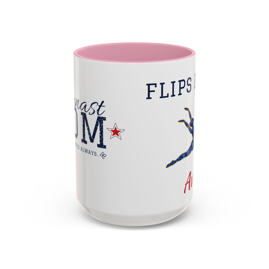 Personalized Gymnastics Mom Mug - Proud Today. Proud Always. | Custom Team Name & Gymnast Name | Gymnastics Dad, Grandma Gift | 15 oz