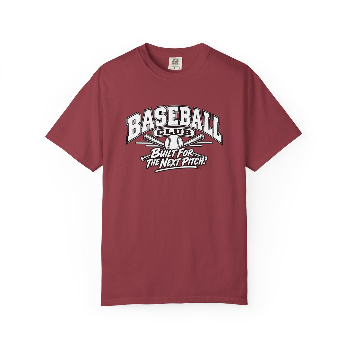 Baseball Club T-Shirt | Built for the Next Pitch | Baseball Comfort Colors Tee