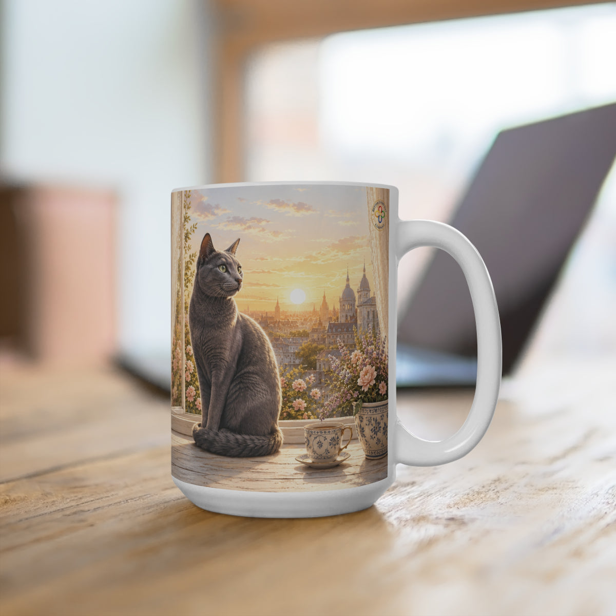 Quiet Confidence Is Still Confidence - 15 oz Funny Cat Mug, Coffee Cup