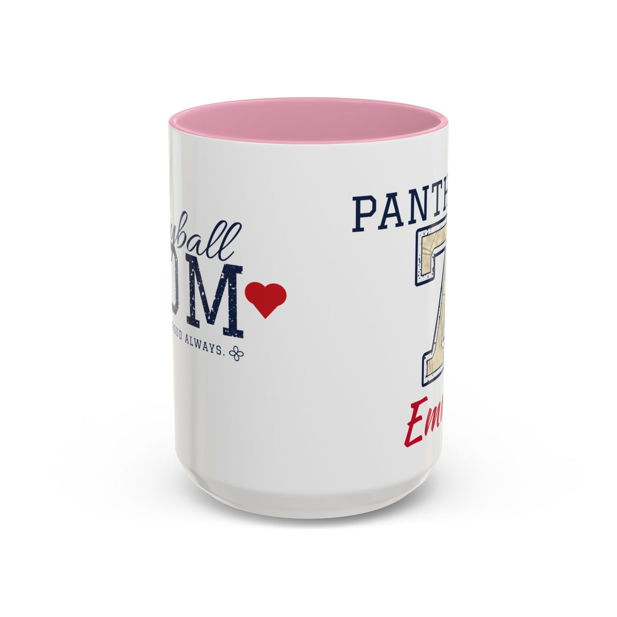 Personalized Volleyball Mom Mug - Proud Today. Proud Always. | Custom Team Name, Number & Player Name | Volleyball Dad, Grandma Gift | 15 oz