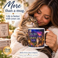 Follow What Makes Your Whiskers Twitch - 15 oz Funny Cat Mug, Coffee Cup