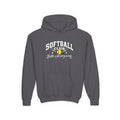 Softball Club Youth Hoodie | Better With Every Swing | Girls Softball Youth Hoodie