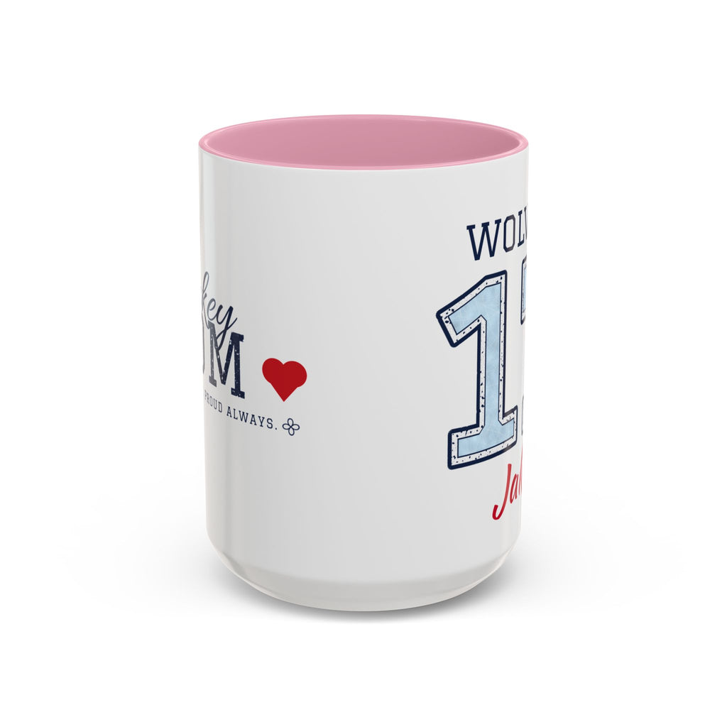 Personalized Hockey Mom Mug - Proud Today. Proud Always. | Custom Team Name, Number & Player Name | Hockey Dad, Grandma Gift | 15 oz