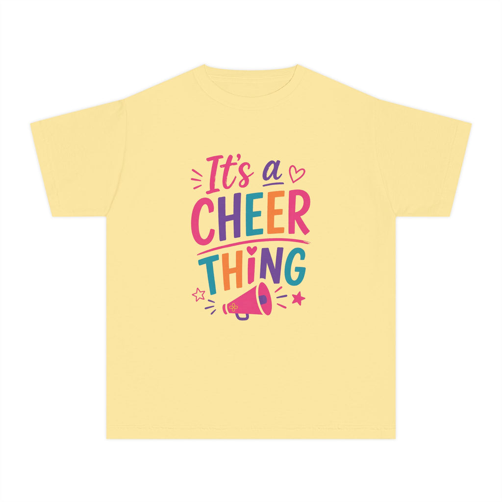 It's a Cheer Thing Youth T-Shirt | Cheerleader Gift | Girls Cheer Comfort Colors Youth Tee
